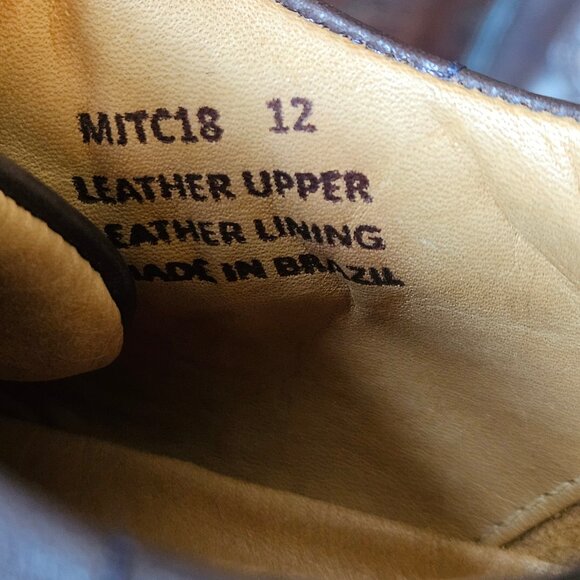 Marc Joseph Men's 'Akron St' Leather Dress Sneakers, Brown, Sz 12 (with box) - Picture 16 of 16